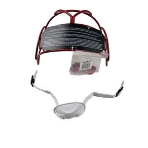 NEW Boombah baseball softball replacement mask cage face plate red 7.5" youth